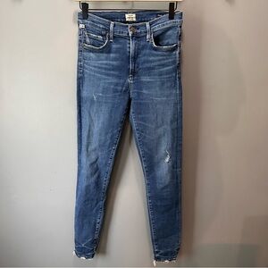 Citizens of Humanity Medium Wash Rocket Skinny Jeans. Size 27. High Rise. EUC